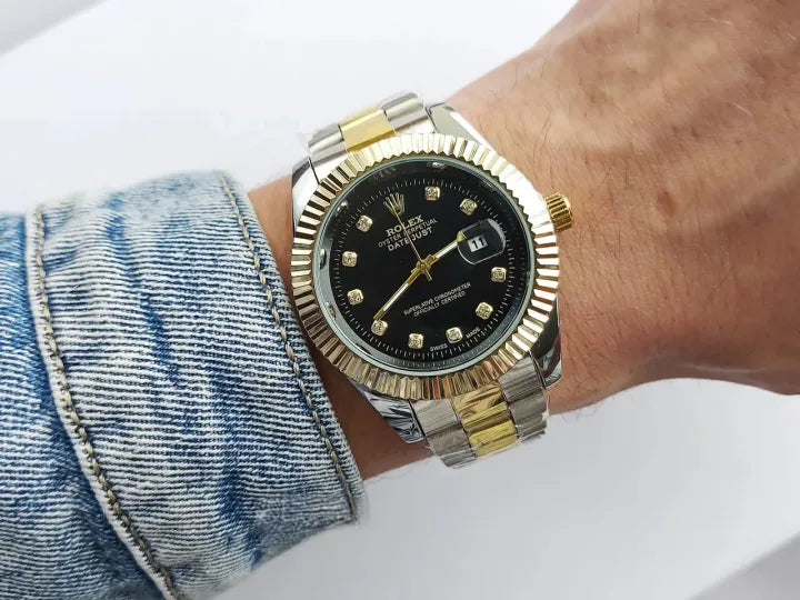 Datejust Gold Steel Men's Watch