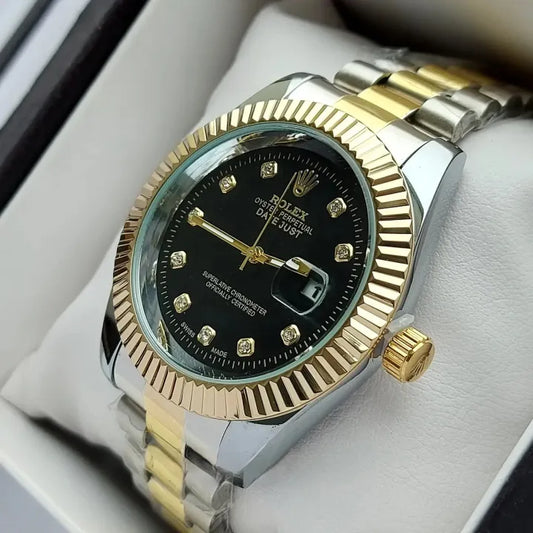 Datejust Gold Steel Men's Watch